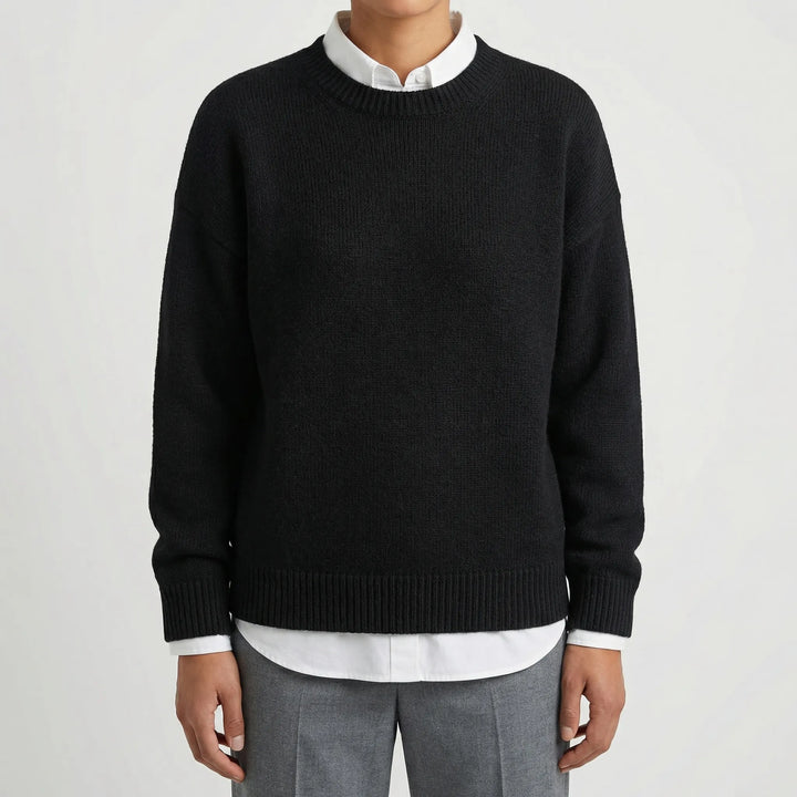 Coziven - Maglione girocollo in maglia