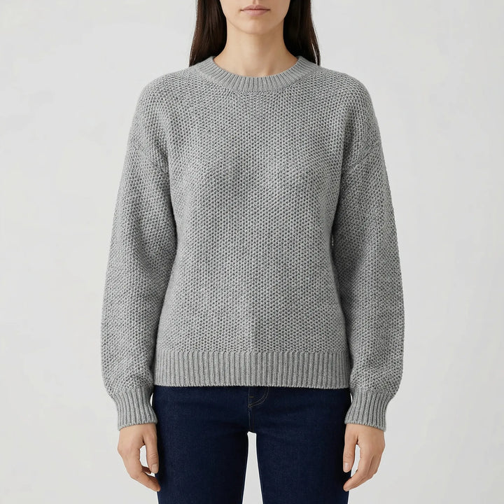 Cozlette - Pullover a girocollo in maglia morbida