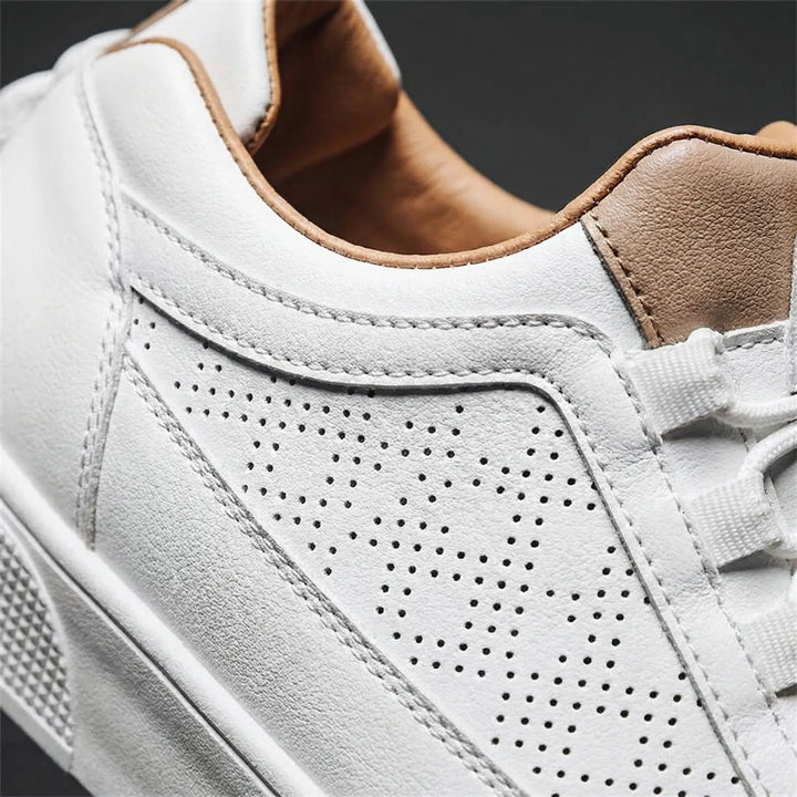 Crestio - Sneaker bassa in pelle con lacci
