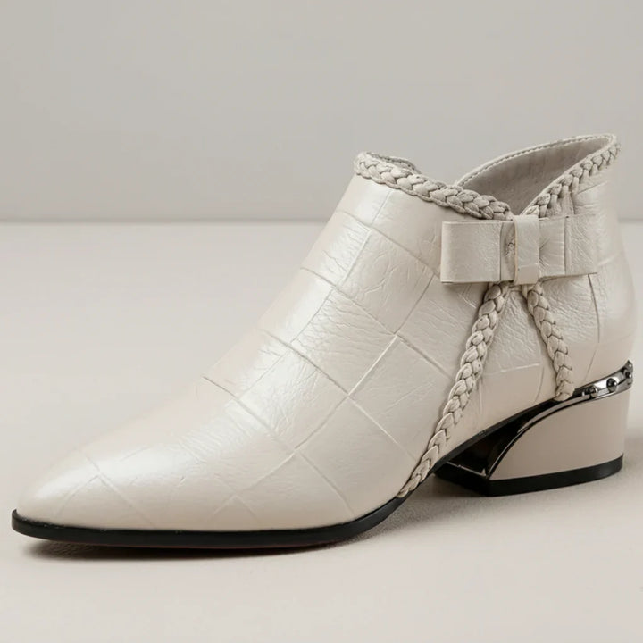 Crestona - Stivaletto con tacco basso a blocco