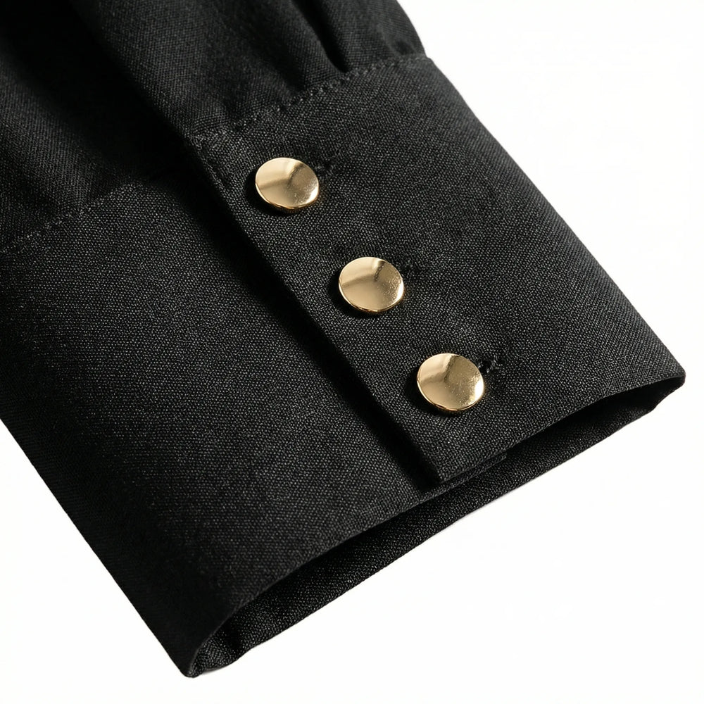 Crispelle - Camicia imbottita con bottoni sul davanti per donna