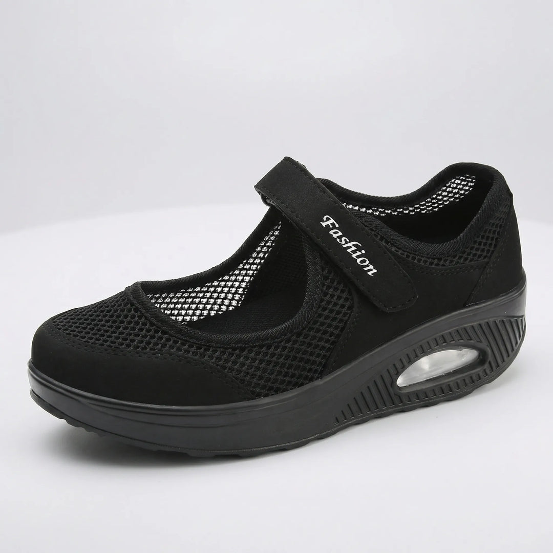 Cushivara - Scarpe da passeggio da donna con suola ammortizzata