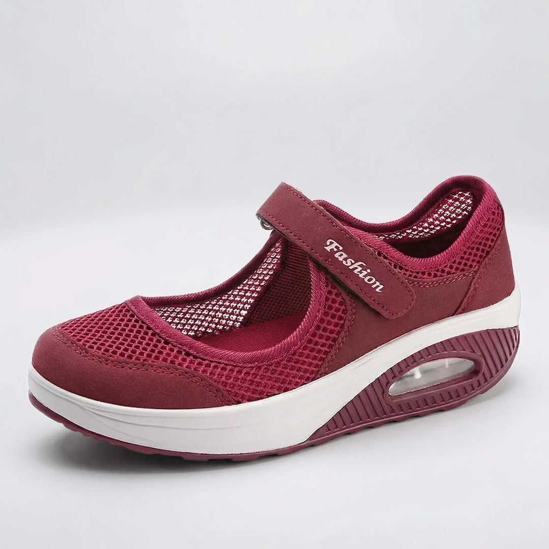 Cushivara - Scarpe da passeggio da donna con suola ammortizzata