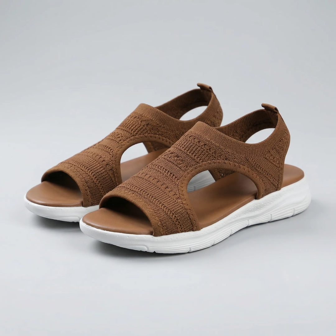 Cushway - Sandalo sportivo slip-on con ammortizzazione ortopedica