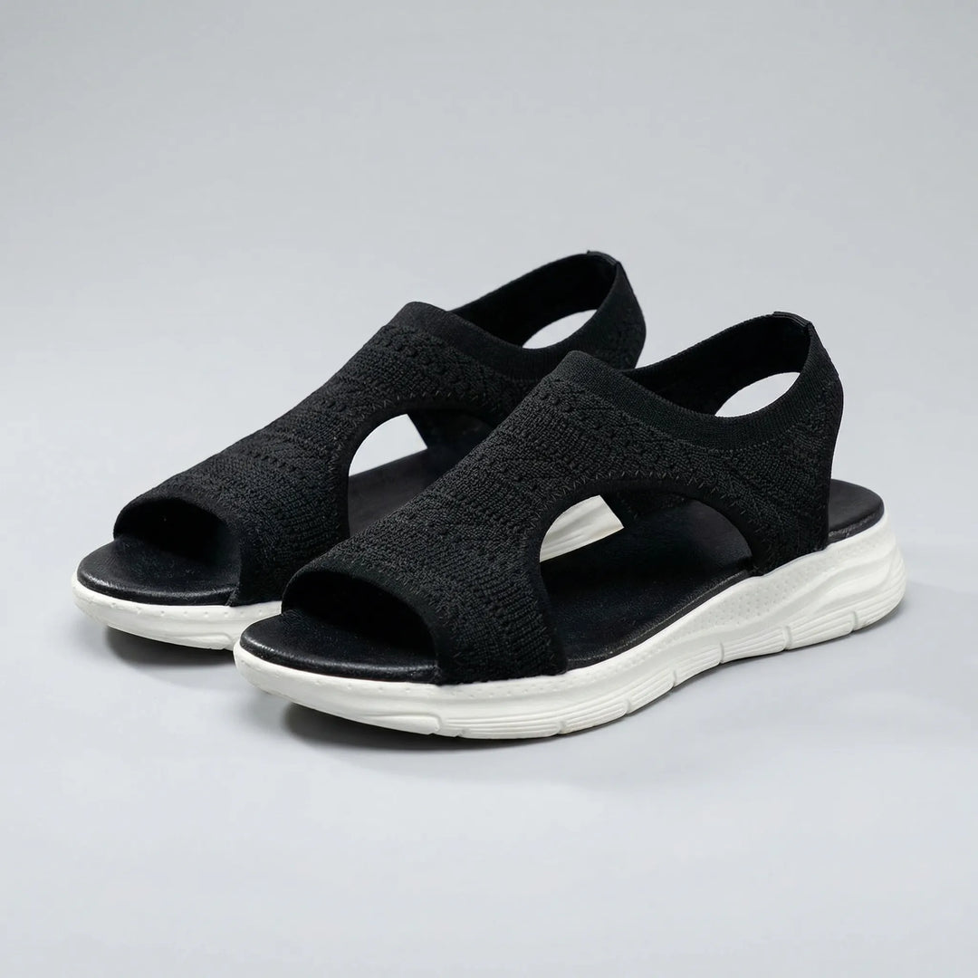 Cushway - Sandalo sportivo slip-on con ammortizzazione ortopedica