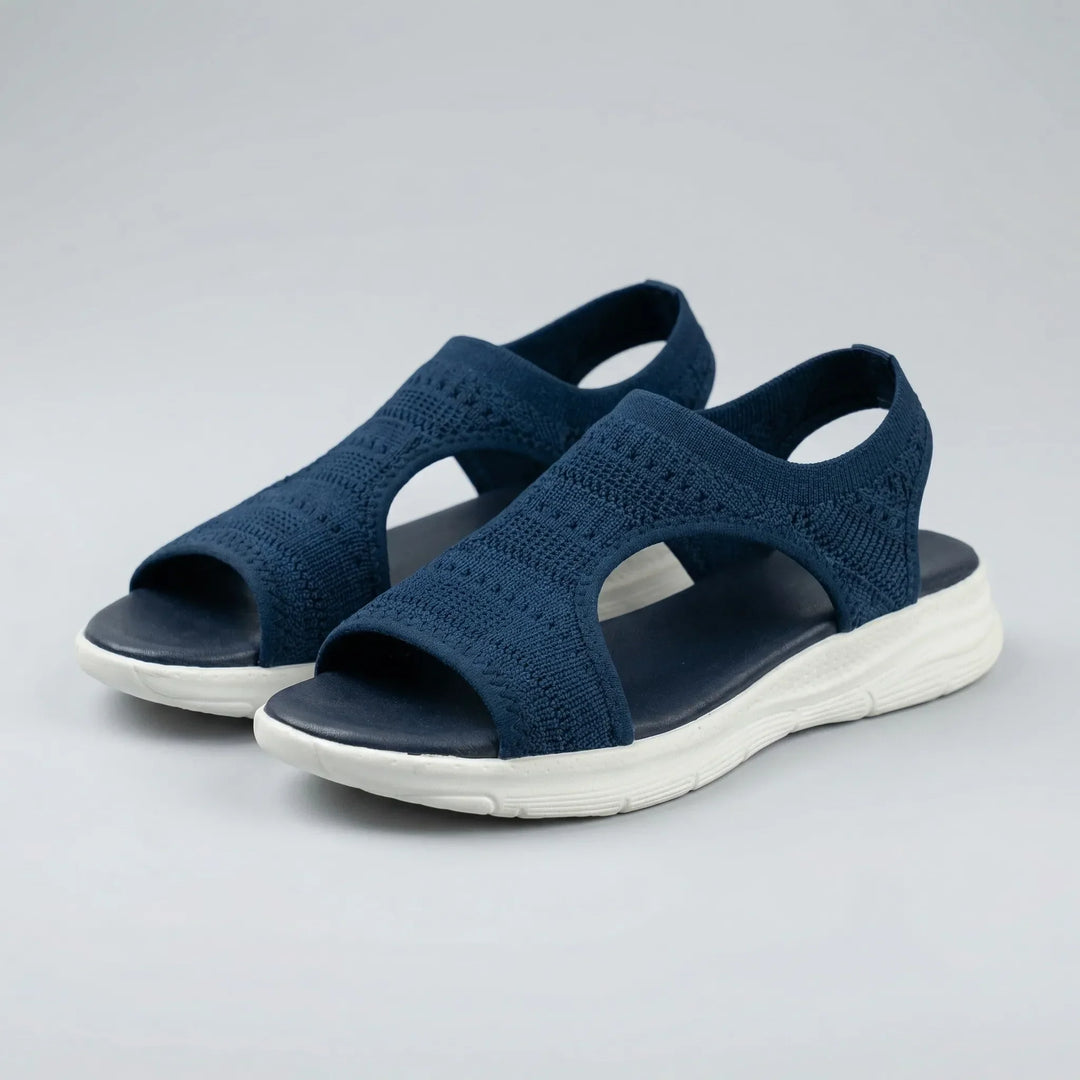 Cushway - Sandalo sportivo slip-on con ammortizzazione ortopedica