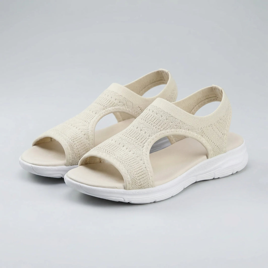 Cushway - Sandalo sportivo slip-on con ammortizzazione ortopedica