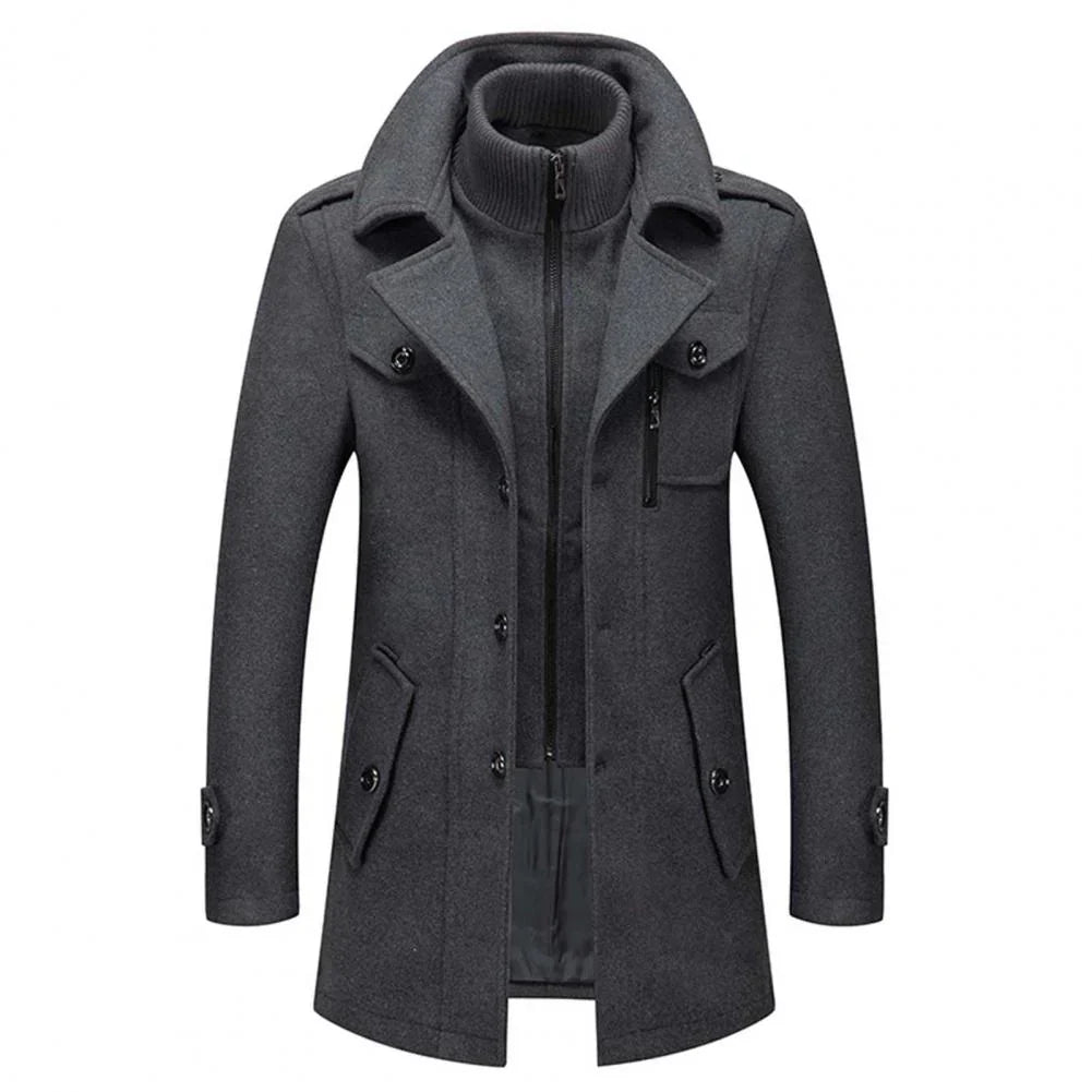 Cappotto invernale da uomo a due pezzi: calore e stile in un unico capo