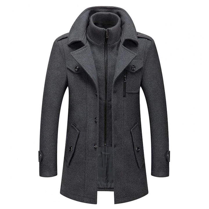 Cappotto invernale da uomo a due pezzi: calore e stile in un unico capo