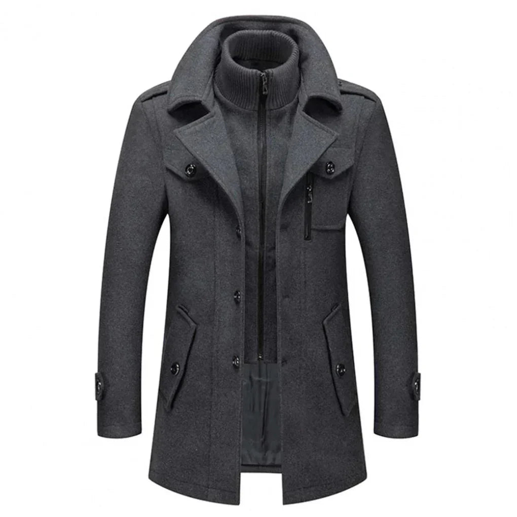 Cappotto Invernale a Due Pezzi per Uomini