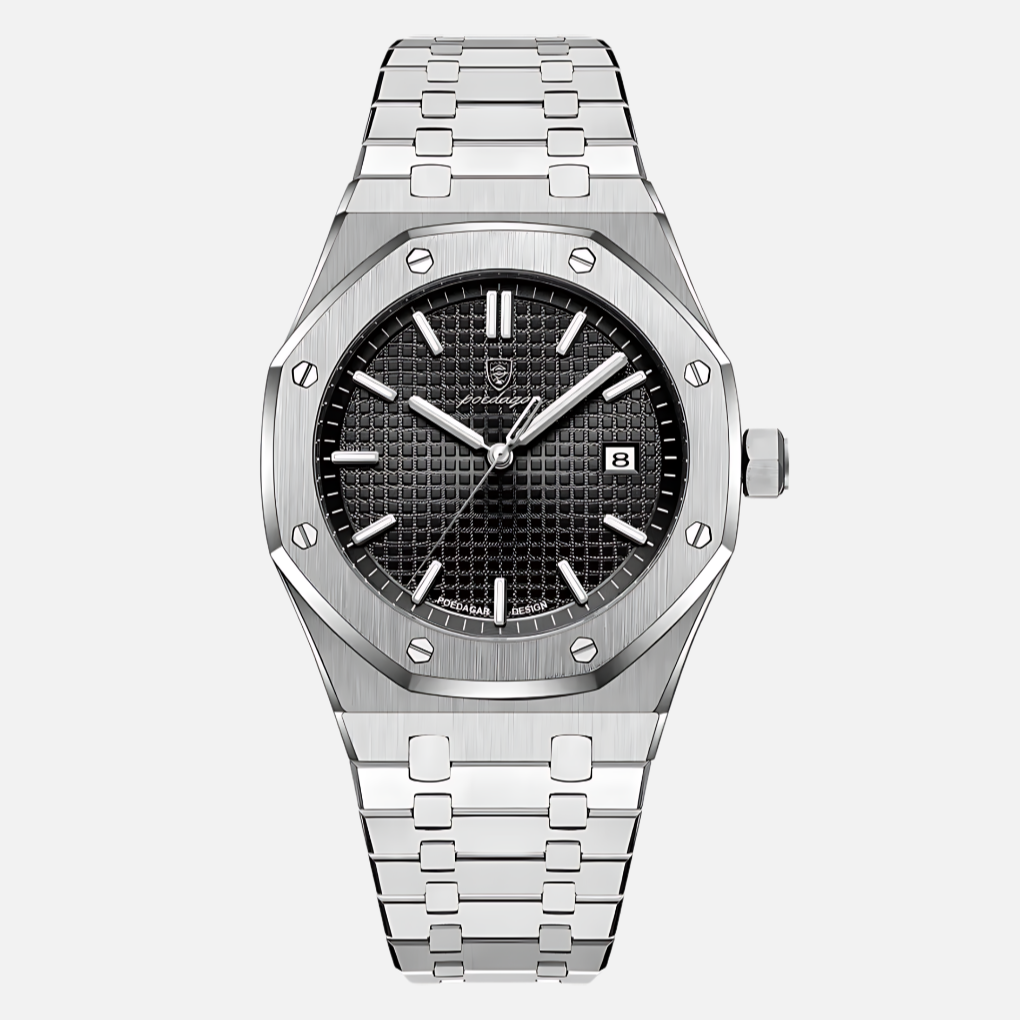 Orologio Elegante in Acciaio Inossidabile per Uomo