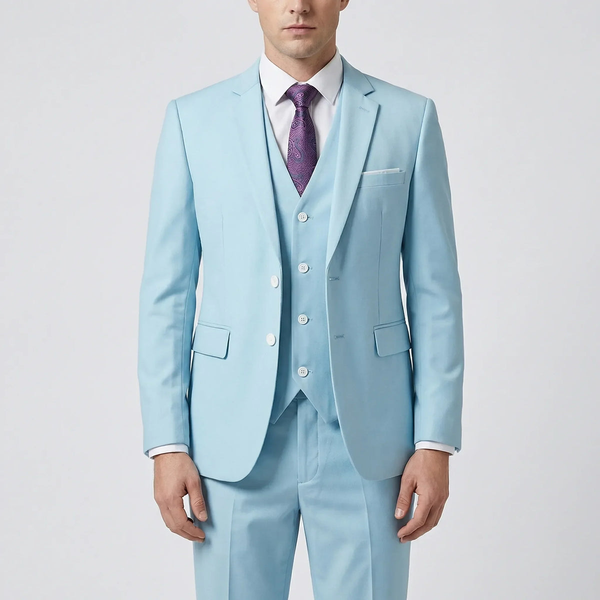 Completo Formale Uomo 3 Pezzi