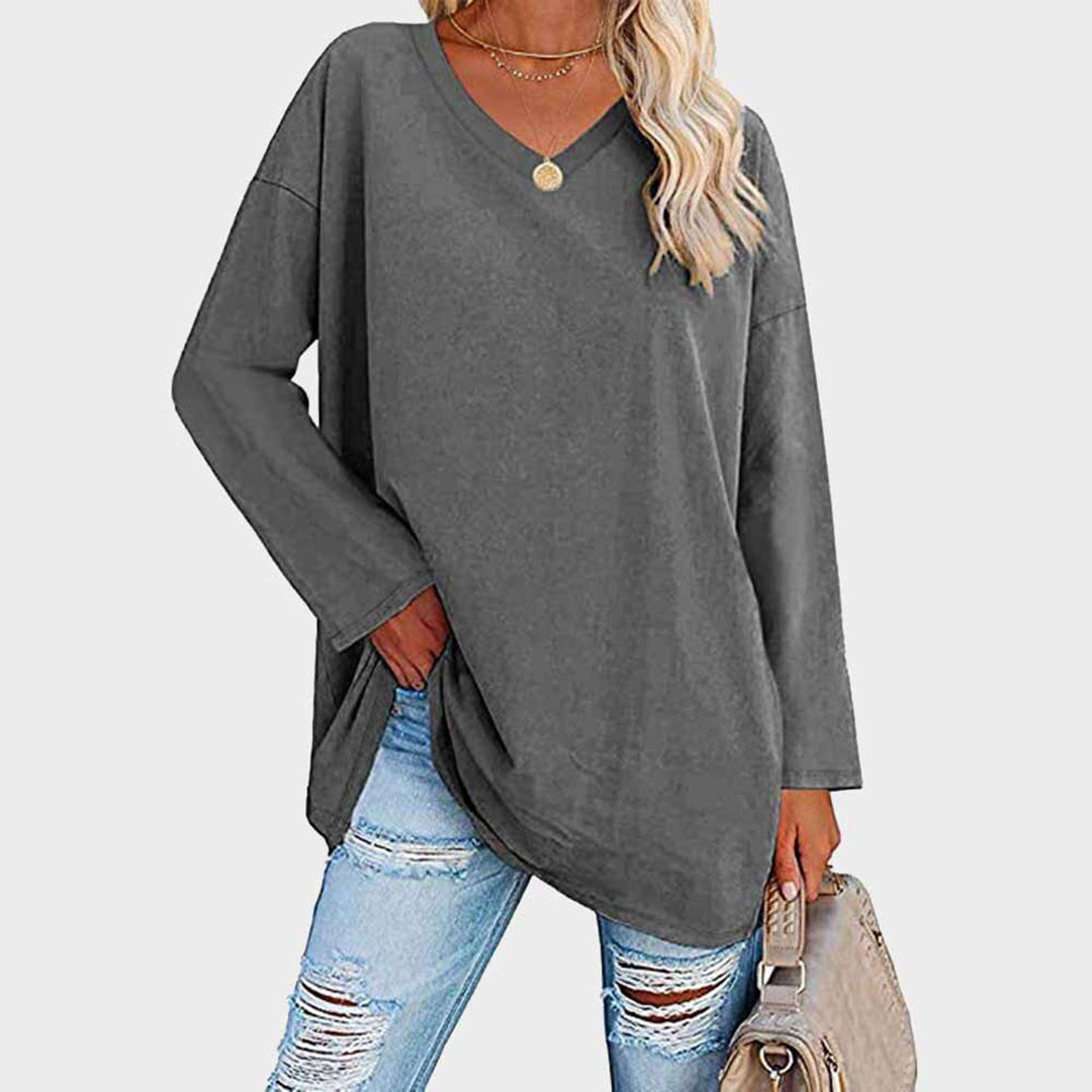 Top Elegante a Lungo Manico per Donne