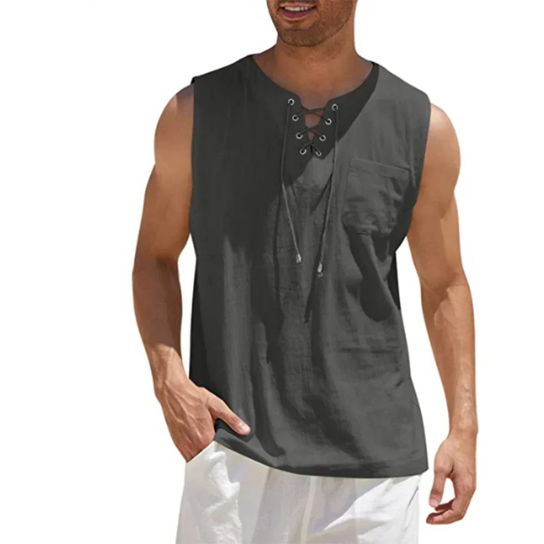 Camicia di Lino Casual per Uomini