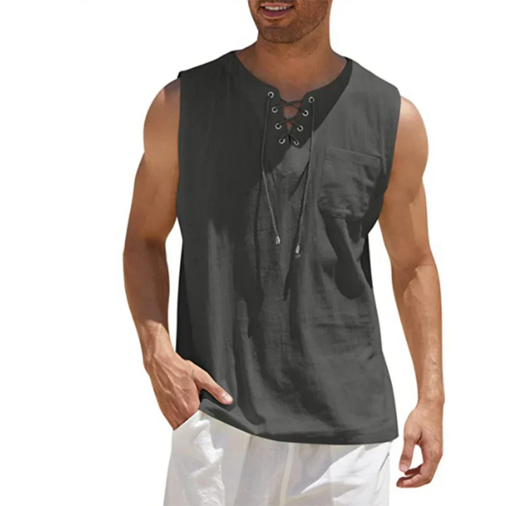 Camicia di Lino Casual per Uomini