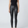 Pantaloni Moto Slim Fit in Finta Pelle per Donne