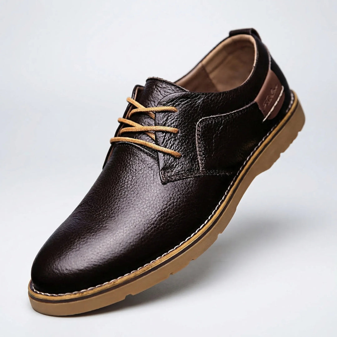 Delvoro - Classic Lace-Up Oxford Dress Shoe