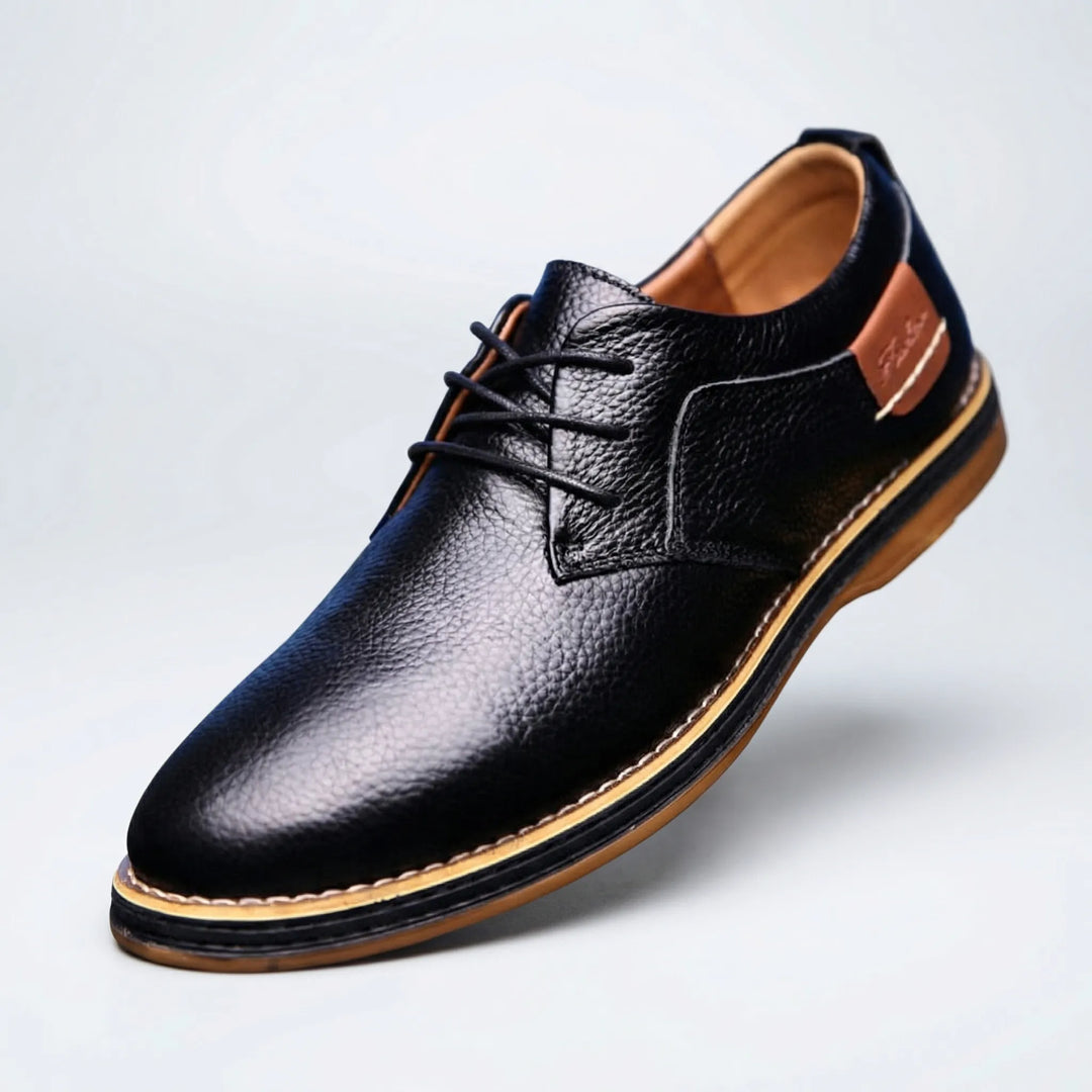 Delvoro - Classic Lace-Up Oxford Dress Shoe