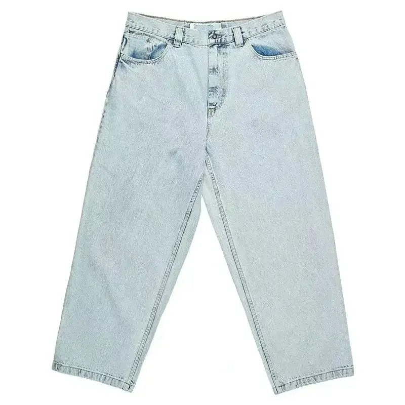 Big Boy - Jeans oversize stile skater da uomo