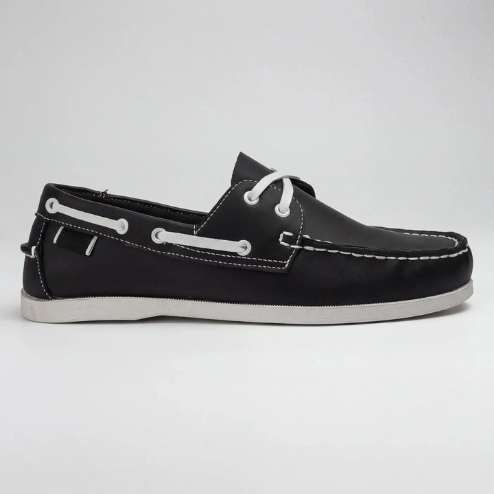 Dockven - Classic Lace-Up Leather Boat Shoe