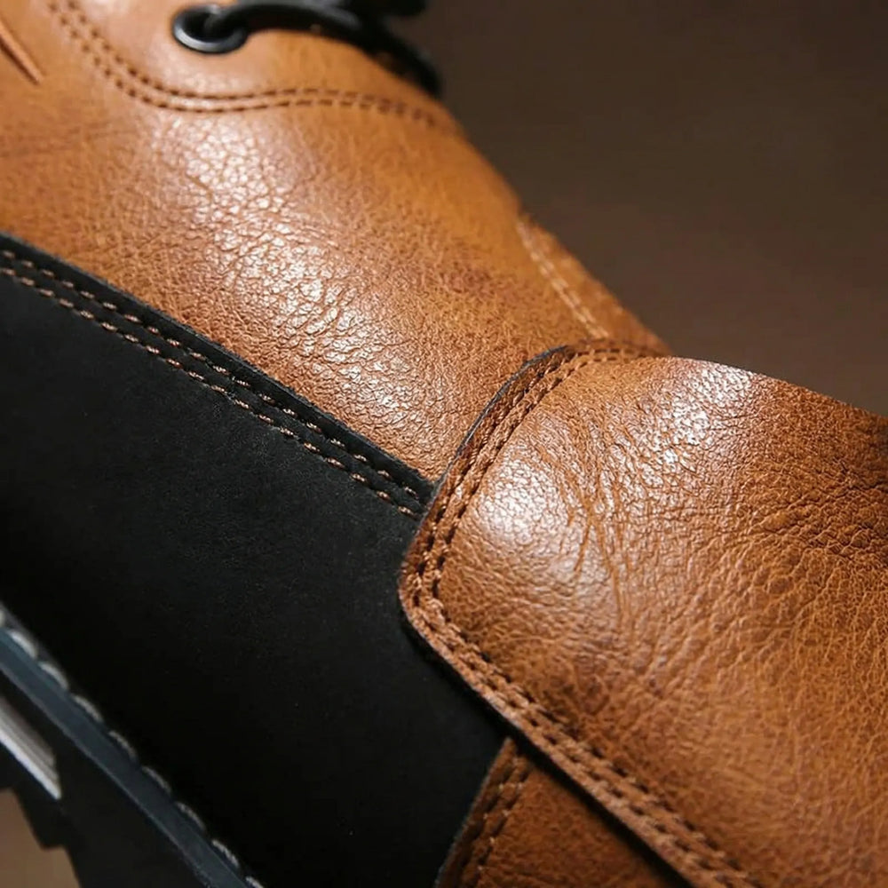 Dresslon - Scarpe eleganti Oxford basse con lacci