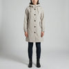 Cappotto Impermeabile con Capuccio Lungo fino al Ginocchio