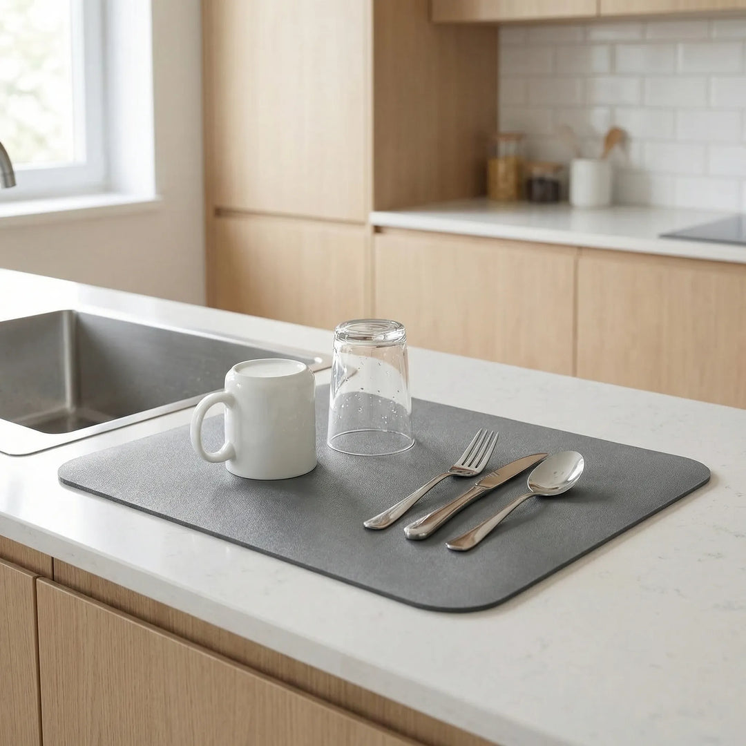 Dryvik - Tappetino da cucina assorbente ad asciugatura rapida