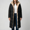 Cappotto Invernale Lungo Reversibile con Cappuccio