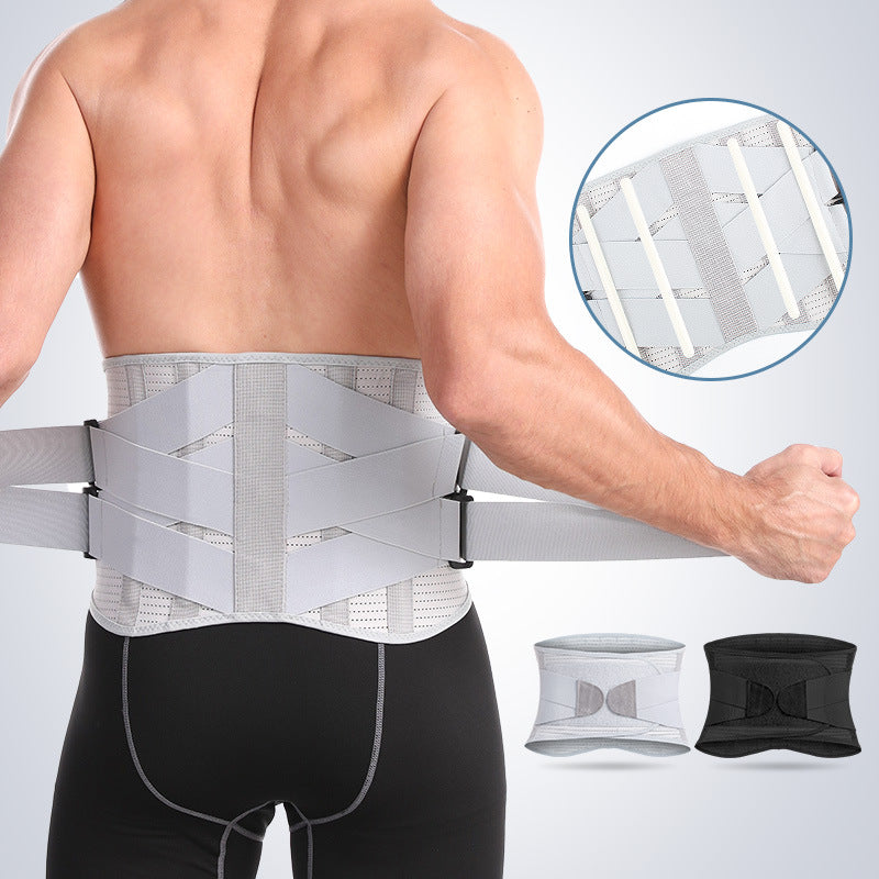 Fascia lombare ergonomica regolabile