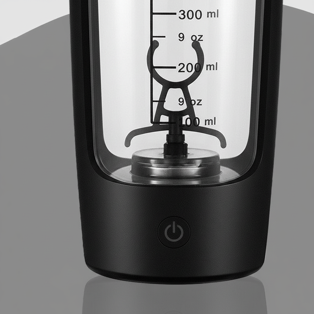 Bottiglia shaker elettrica in Tritan per frullati proteici