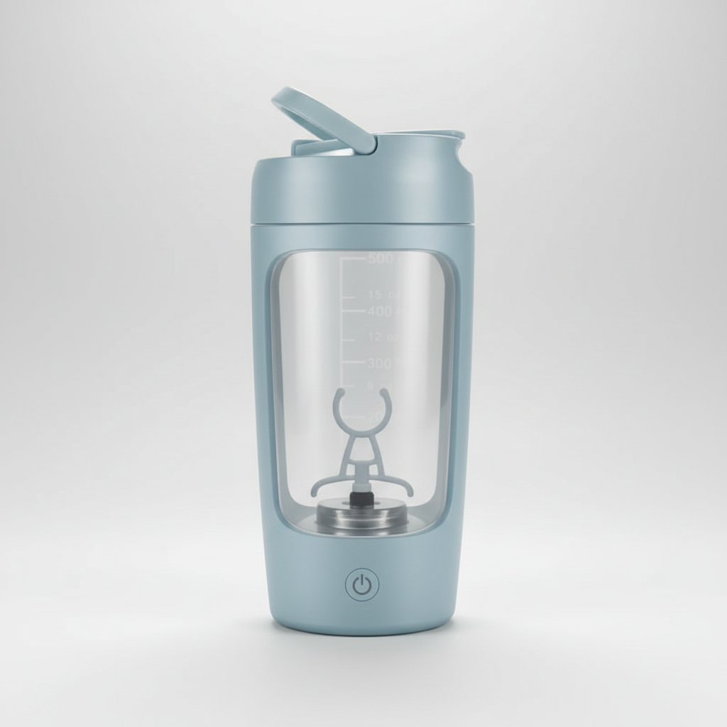 Bottiglia shaker elettrica in Tritan per frullati proteici