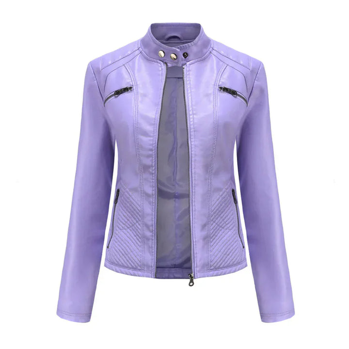 Cappotto Design Biker Classico per Donne