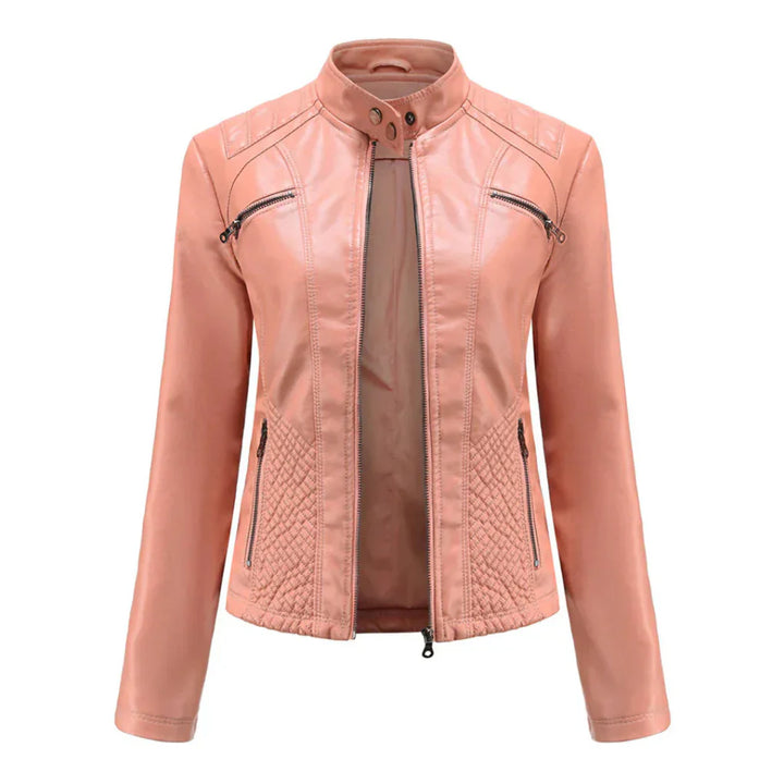Cappotto Design Biker Classico per Donne