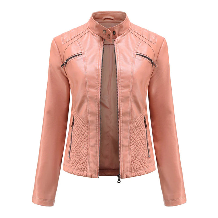 Giacca da donna elegante in ecopelle