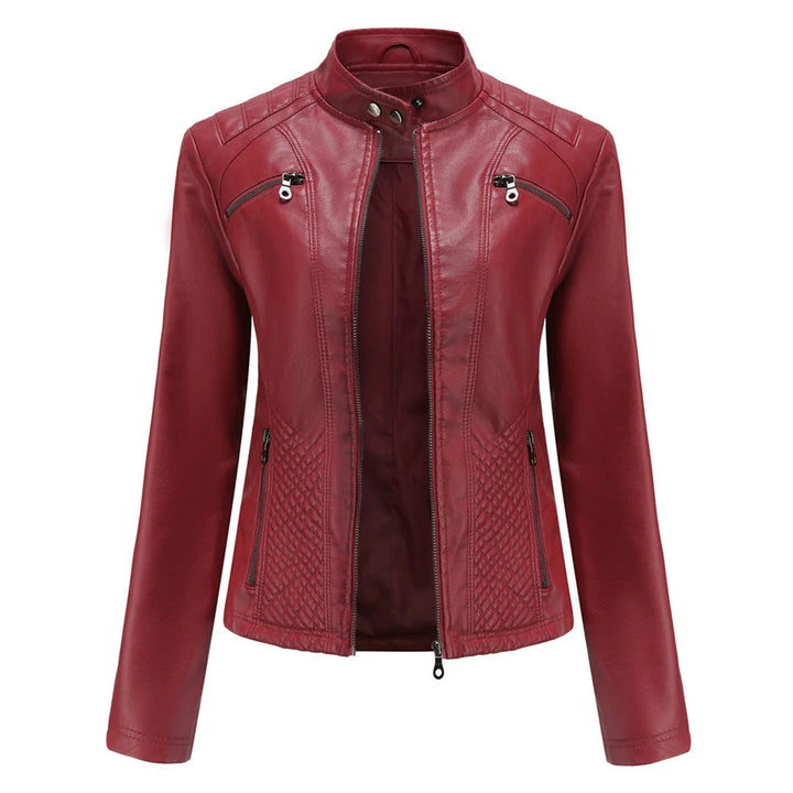 Giacca da donna elegante in ecopelle