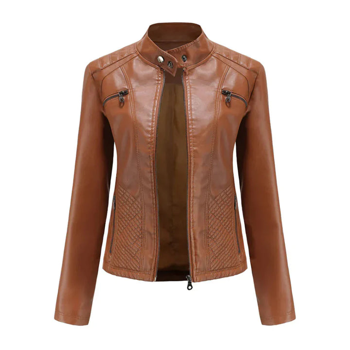 Cappotto Design Biker Classico per Donne