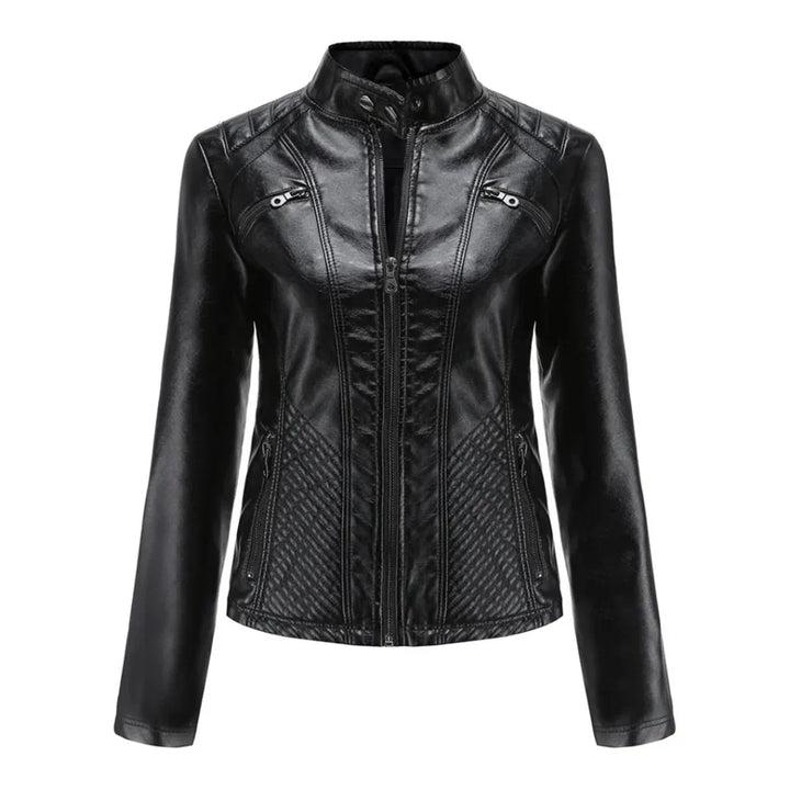 Cappotto Design Biker Classico per Donne