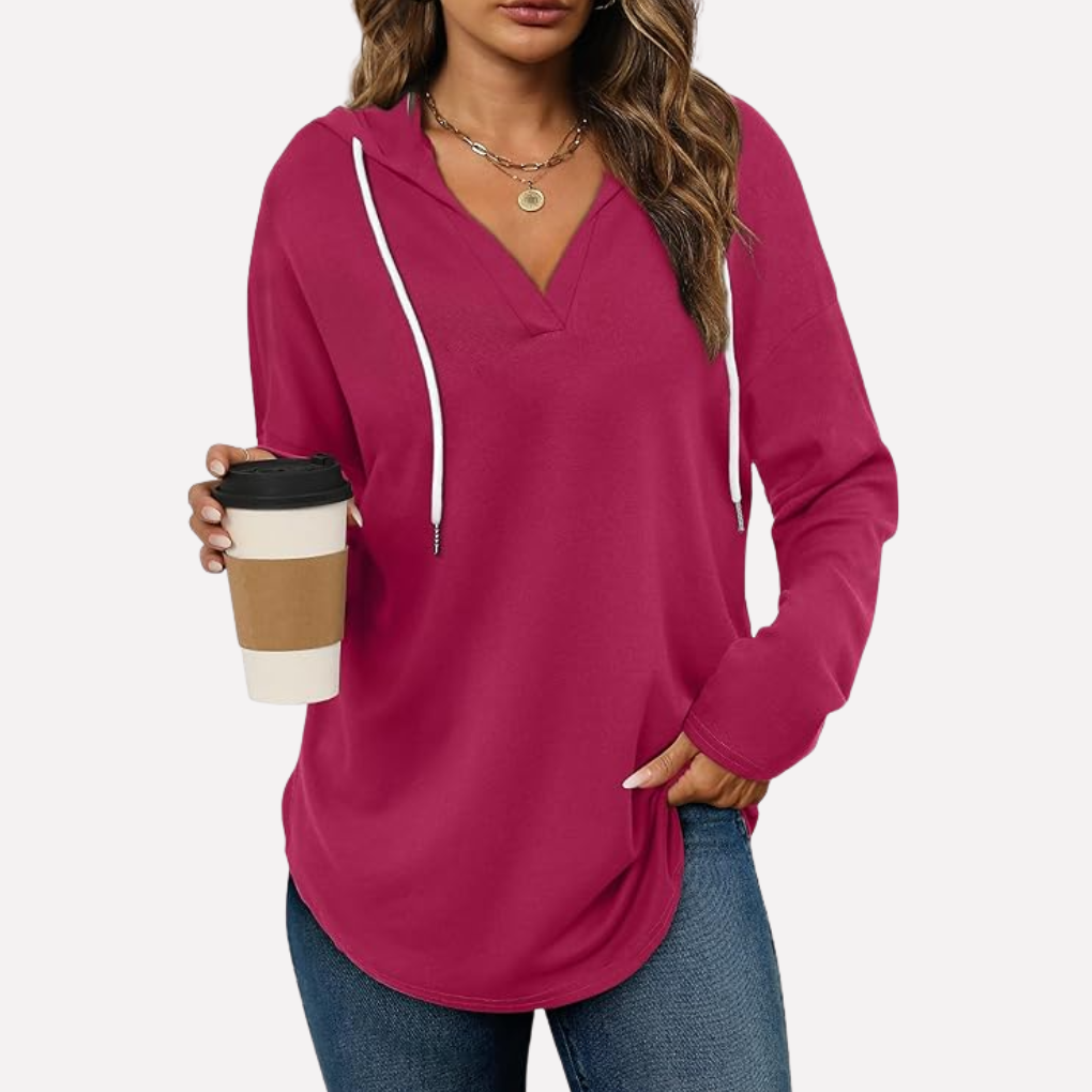 Pullover Sweatshirt Oversize Donna