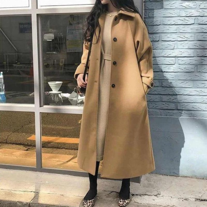 Cappotto Lungo Elegante da Donna
