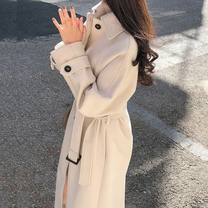 Cappotto Lungo Elegante da Donna