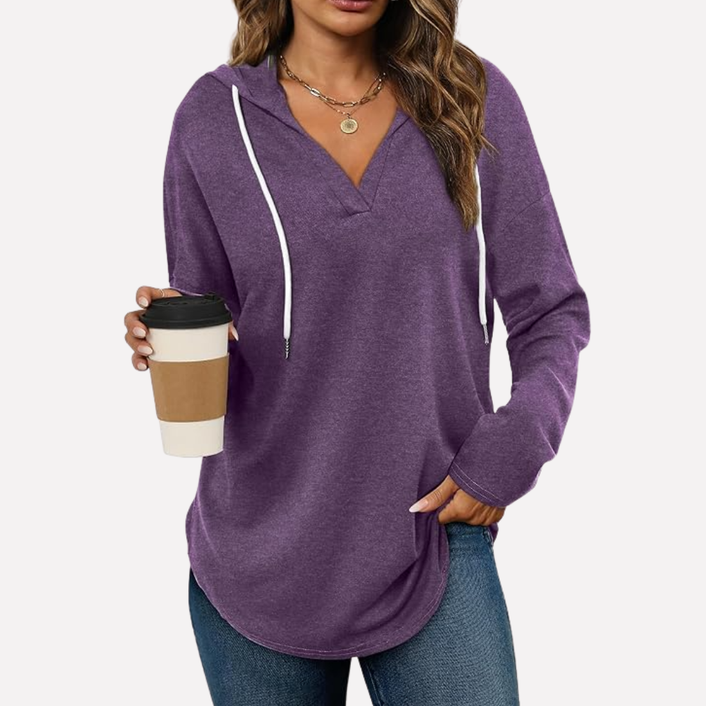 Pullover Sweatshirt Oversize Donna