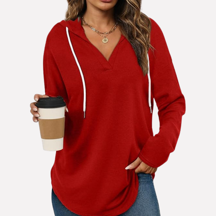 Pullover Sweatshirt Oversize Donna