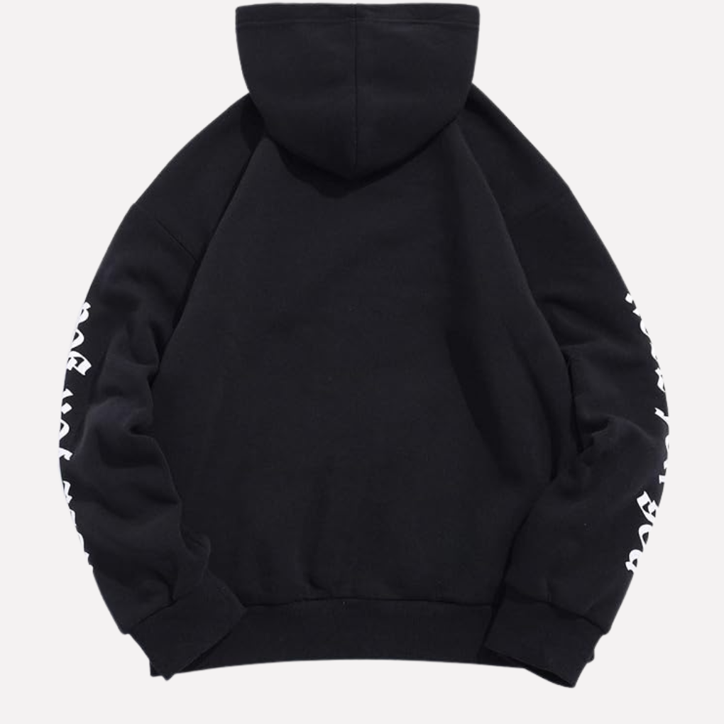 Pullover Hoodie con Tasca Kangaroo per Uomo