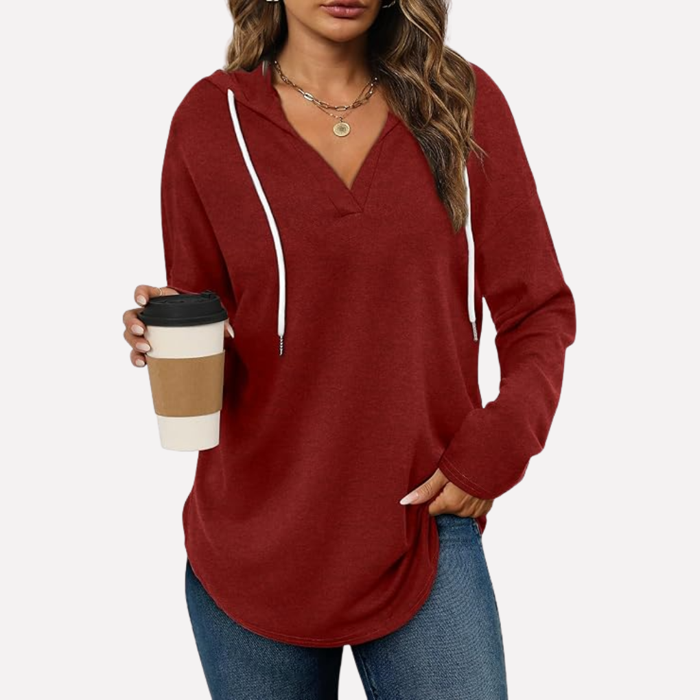 Pullover Sweatshirt Oversize Donna