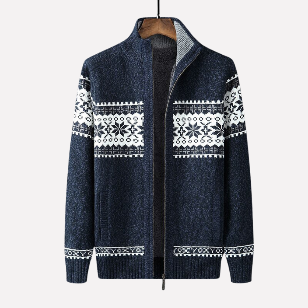 Cardigan Invernale Tricot da Uomo