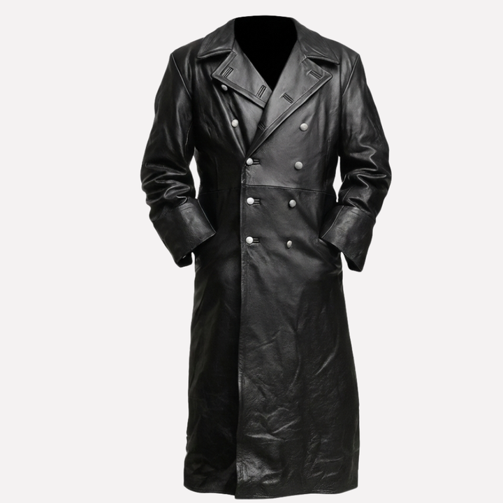 Cappotto Trench in Pelle per Donne