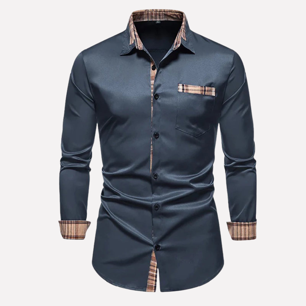 Camicia a Maniche Lunghe da Uomo