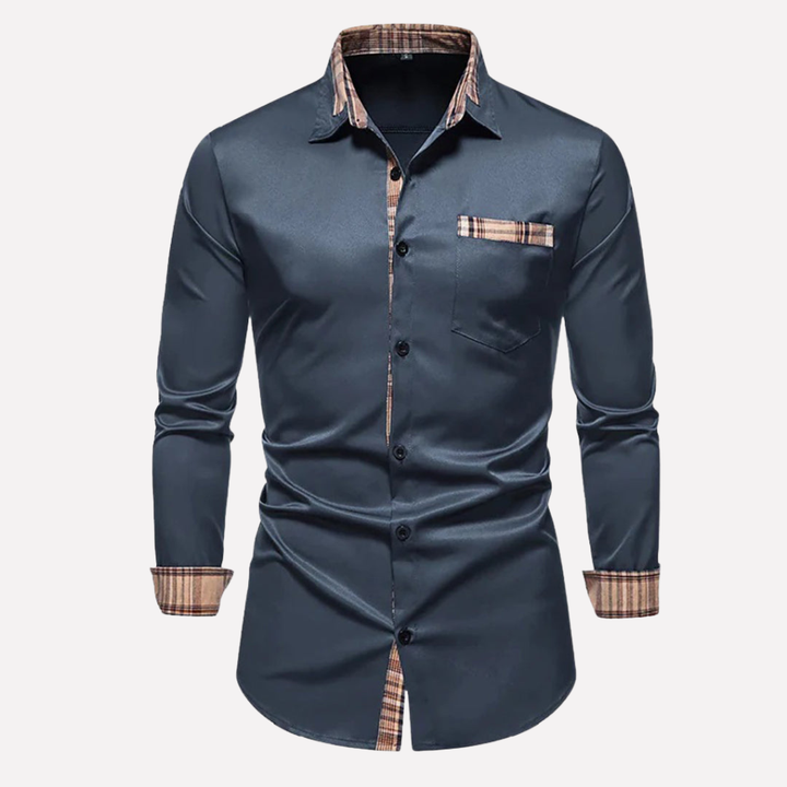 Camicia a Maniche Lunghe da Uomo