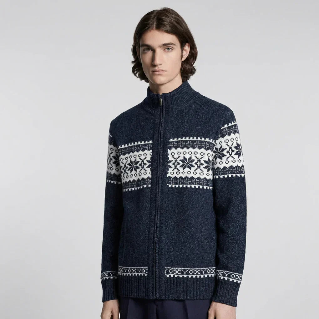 Cardigan Invernale Tricot da Uomo