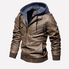Cappotto Invernale da Uomo con Collo in Pelliccia